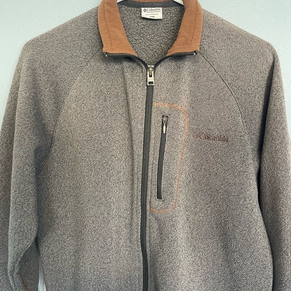 Vintage Columbia Men’s Fleece zip jacket - Picture 3 of 10